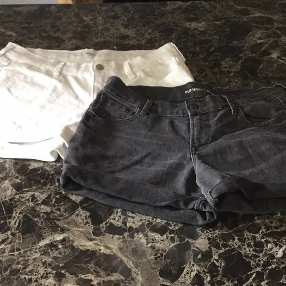 2 pairs denim shorts - Picture 1 of 7